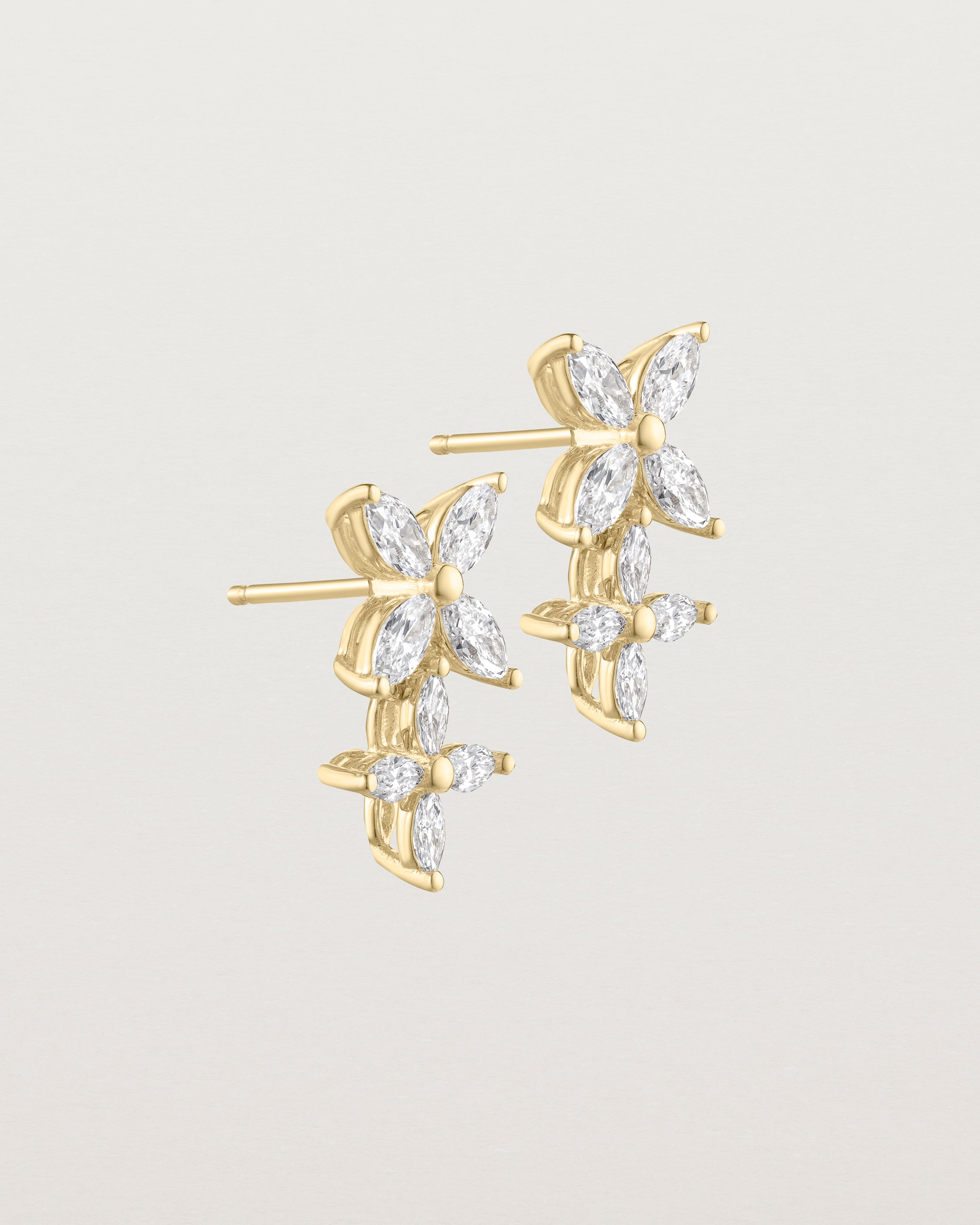 Fleur Earrings | Natural Diamonds