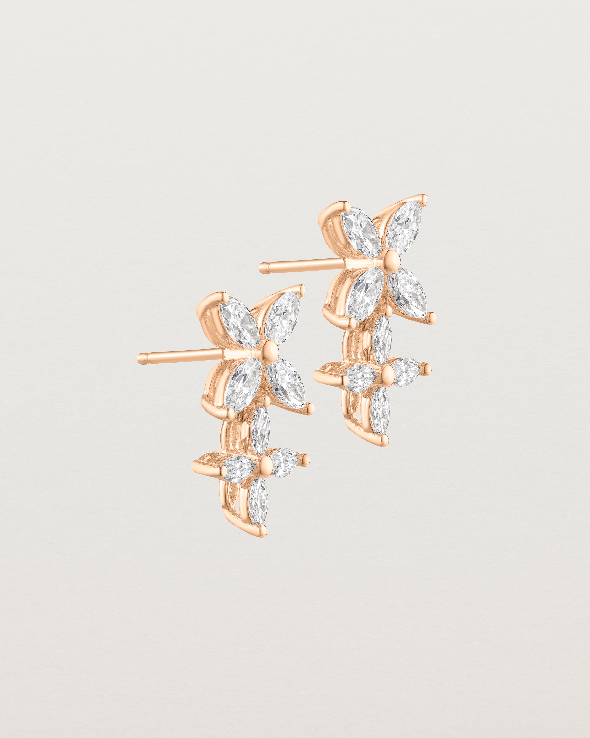 Fleur Earrings | Natural Diamonds