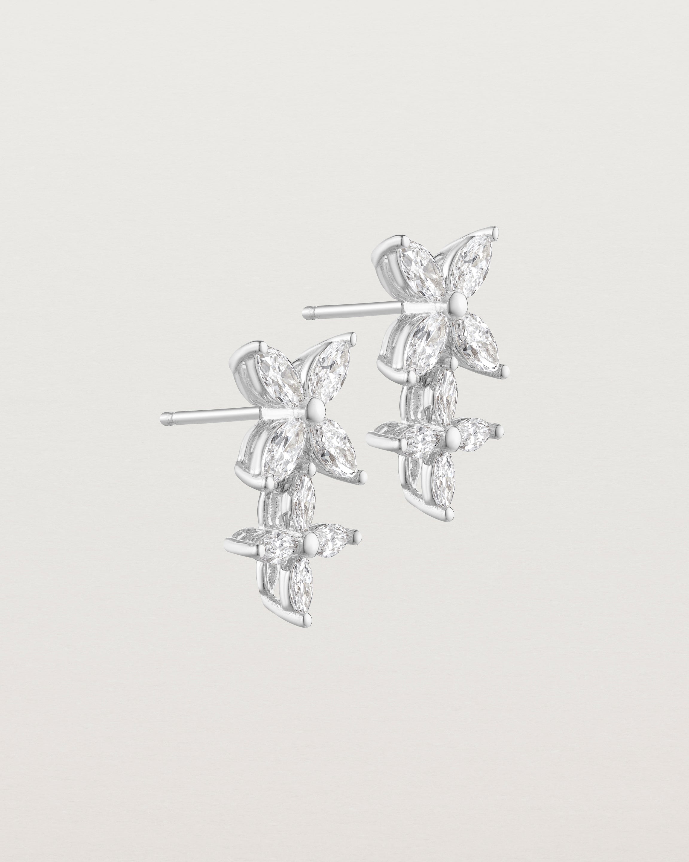 Fleur Earrings | Laboratory Diamonds