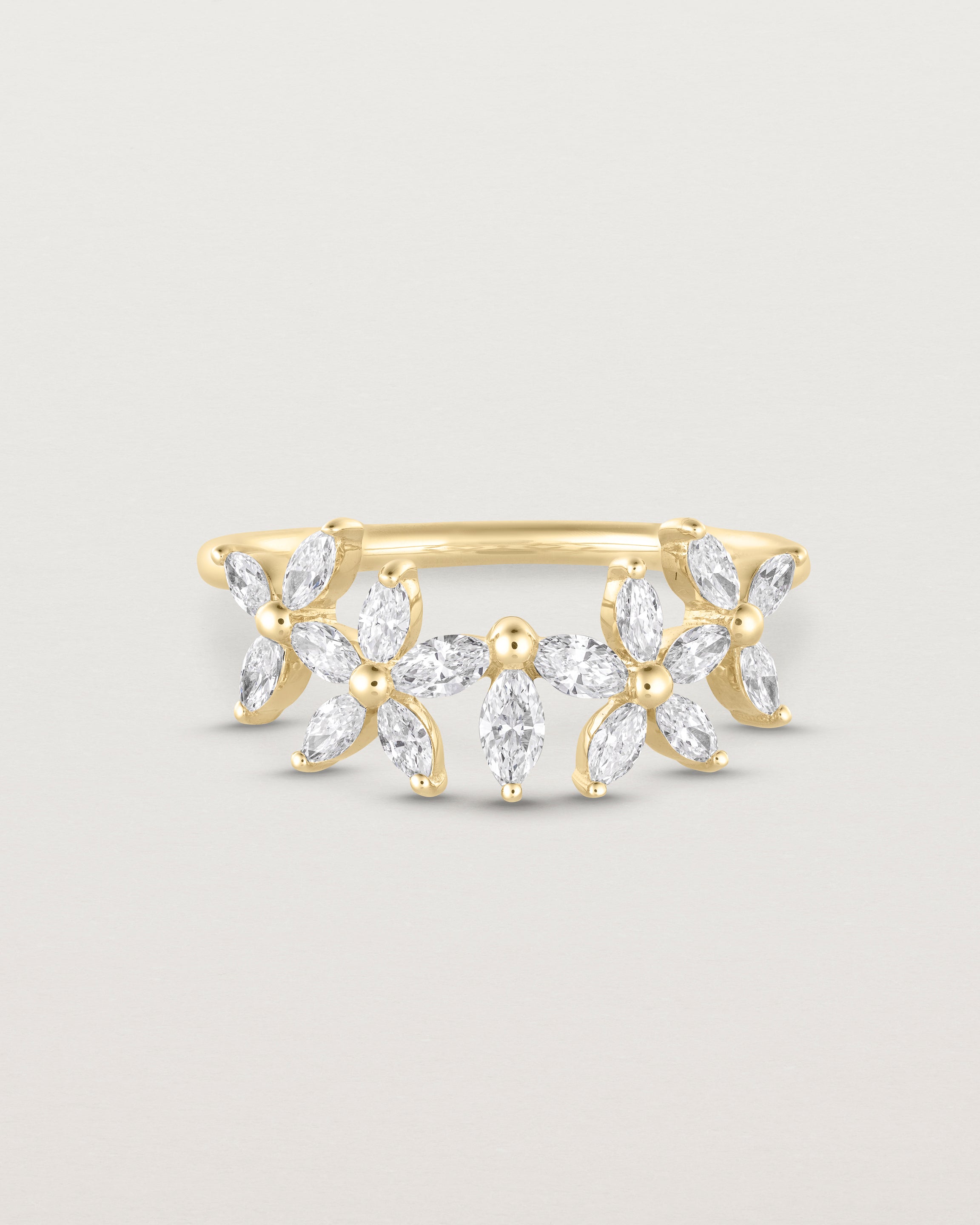 Fleur Crown Ring | Natural Diamonds