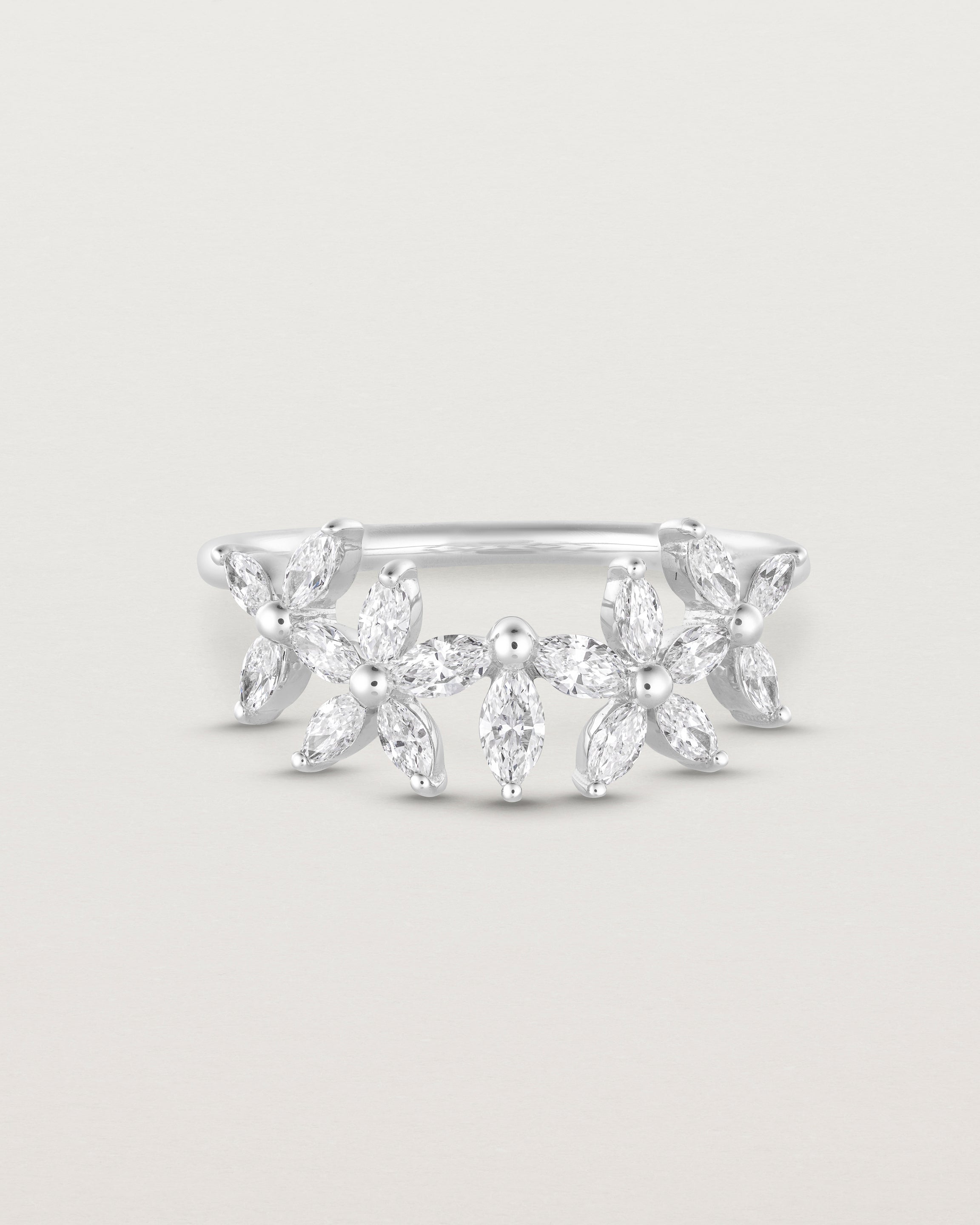 Fleur Crown Ring | Laboratory Grown Diamonds
