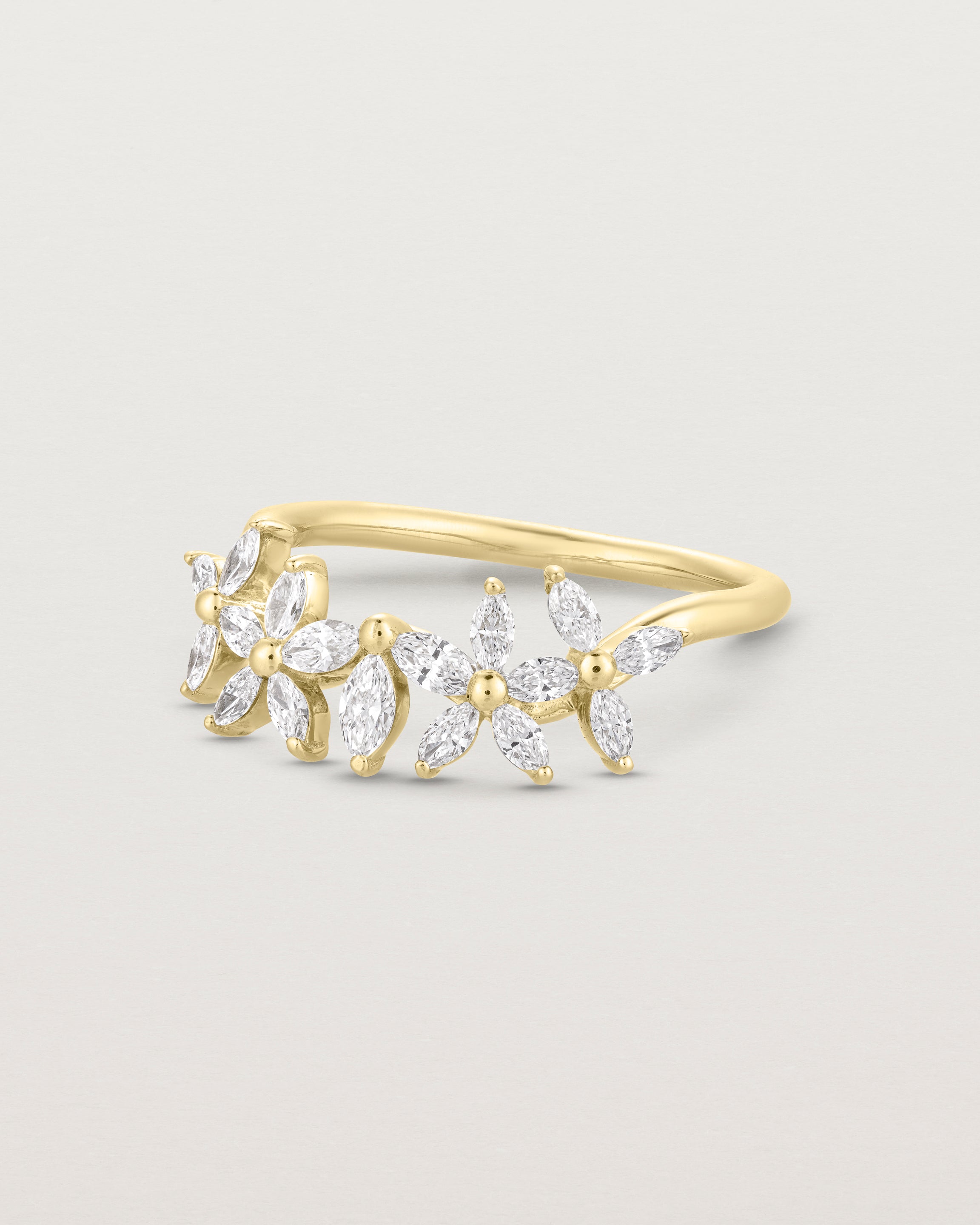 Fleur Crown Ring | Natural Diamonds