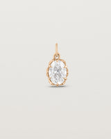 Eirene Charm | Oval Laboratory Grown Diamond