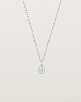 Eirene Necklace | Oval Laboratory Grown Diamond
