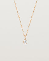 Eirene Necklace | Oval Laboratory Grown Diamond