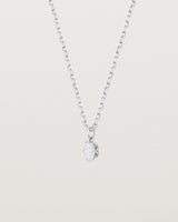 Eirene Necklace | Oval Laboratory Grown Diamond