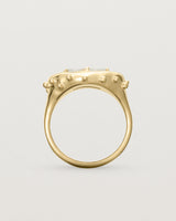 Standing view of the From Thought to Form | Gold in Quartz | Yellow Gold.