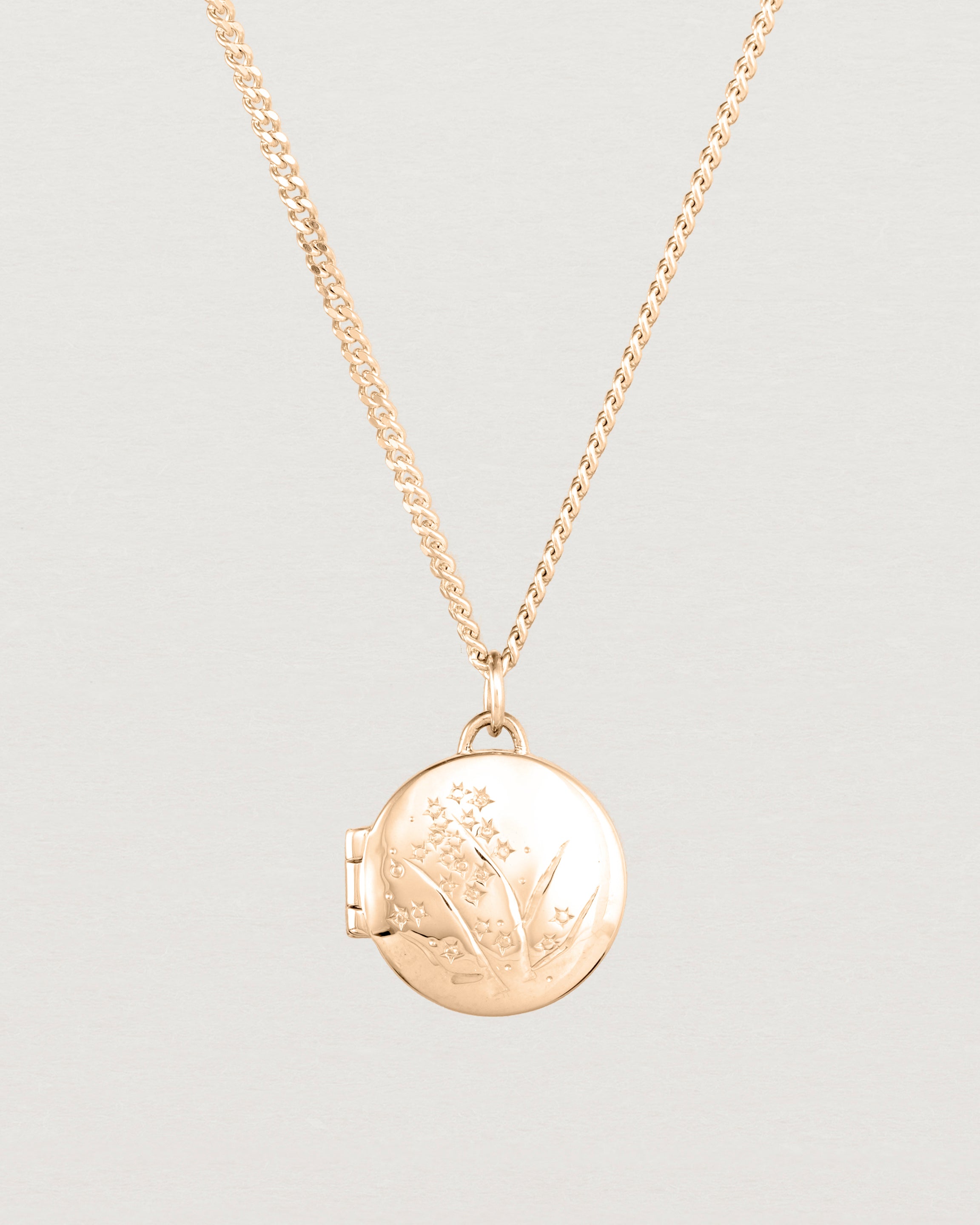 Engraved gold coin shop necklace