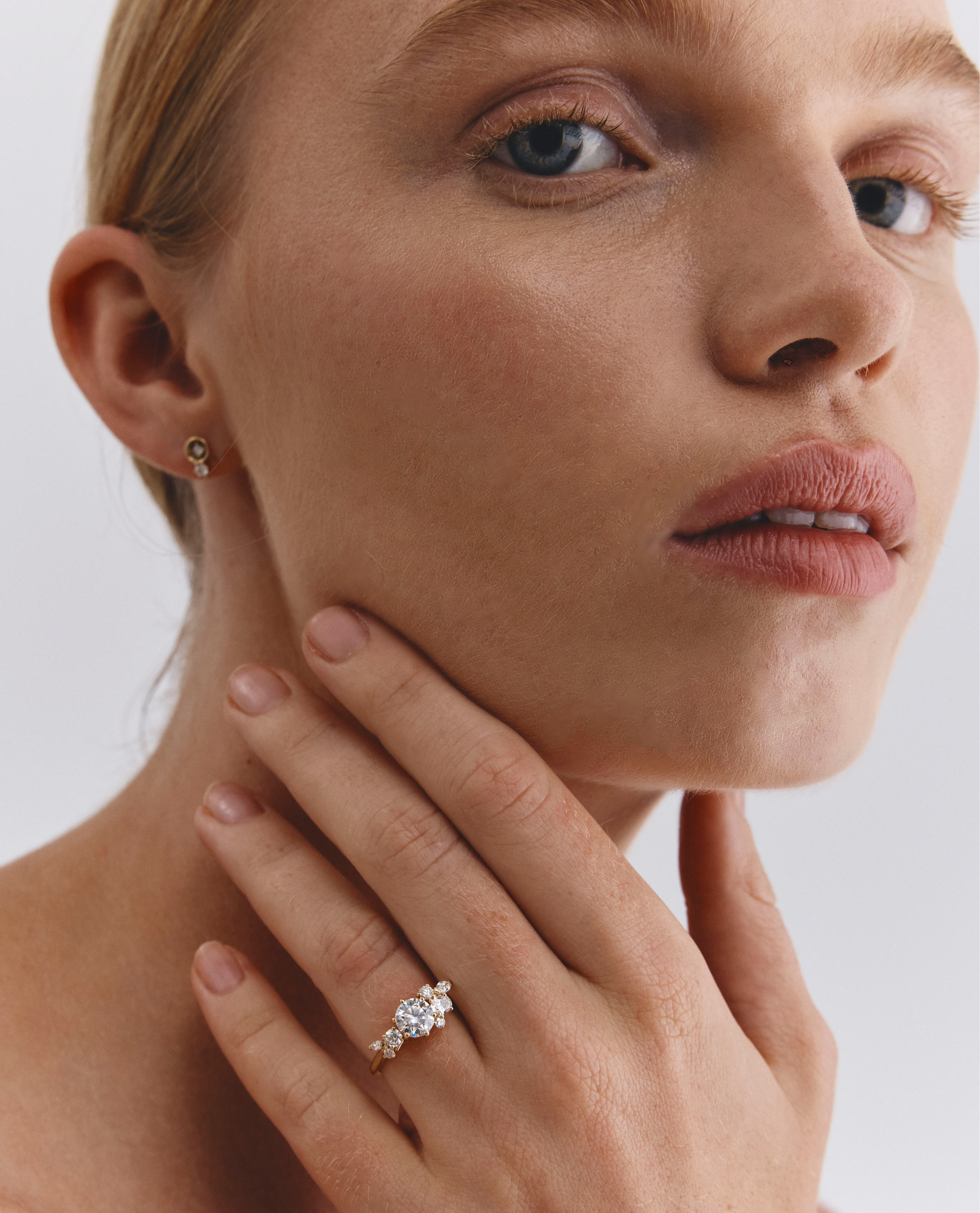 Fara Cluster Ring | Laboratory Grown Diamonds