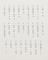 Letters Of Love Charm | Red