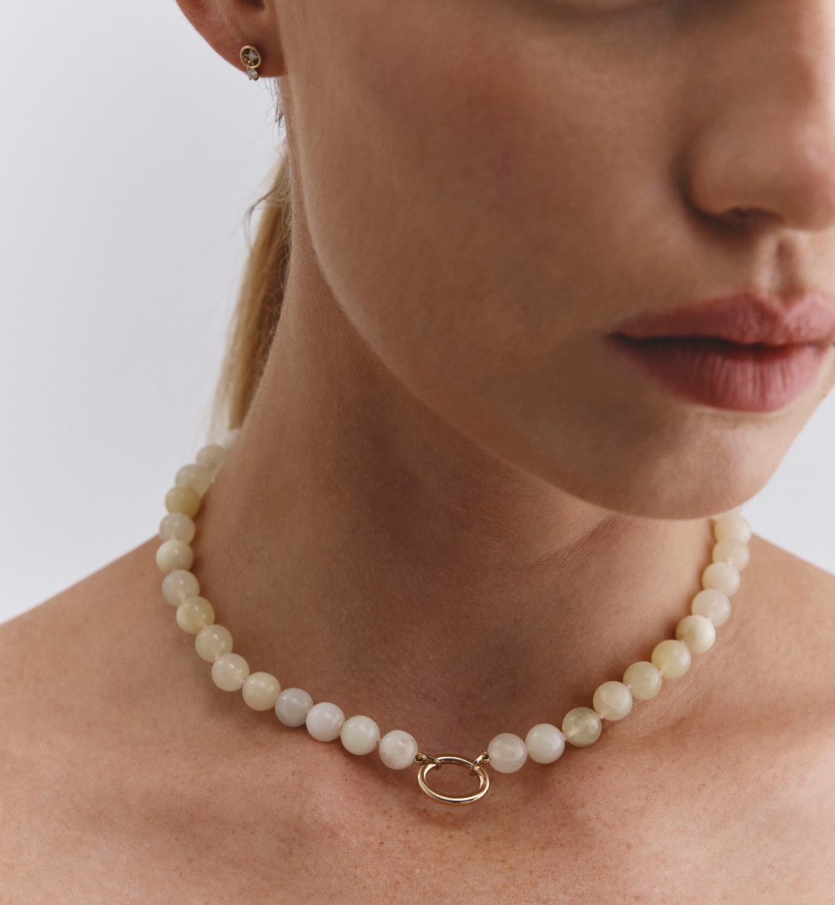 Sana Charm Necklace | Mountain Jade