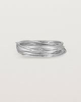The Kamali Ring in Sterling Silver.