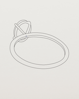 Mandala Solitaire Ring | Laboratory Grown Diamonds