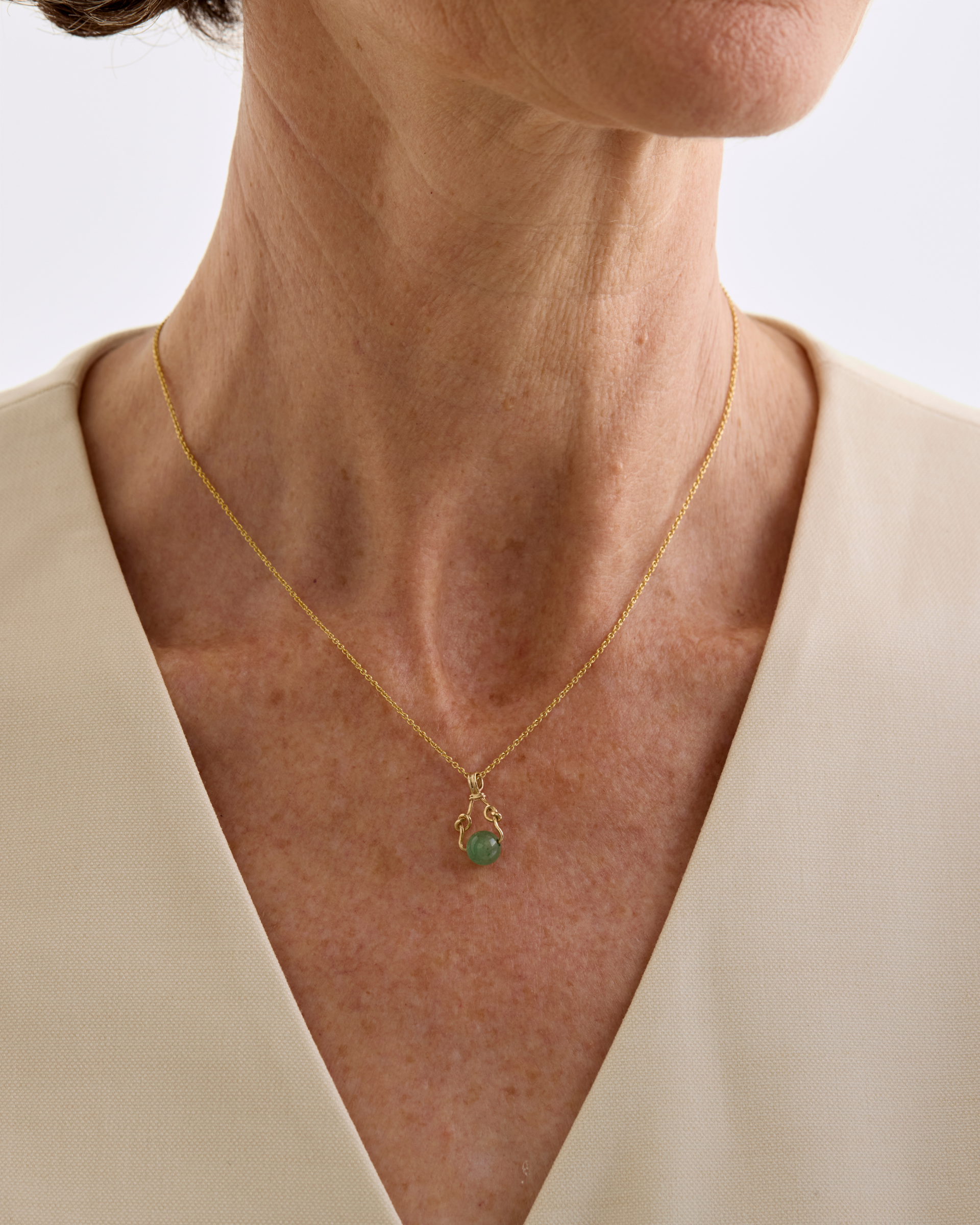 Ensō Necklace | Aventurine