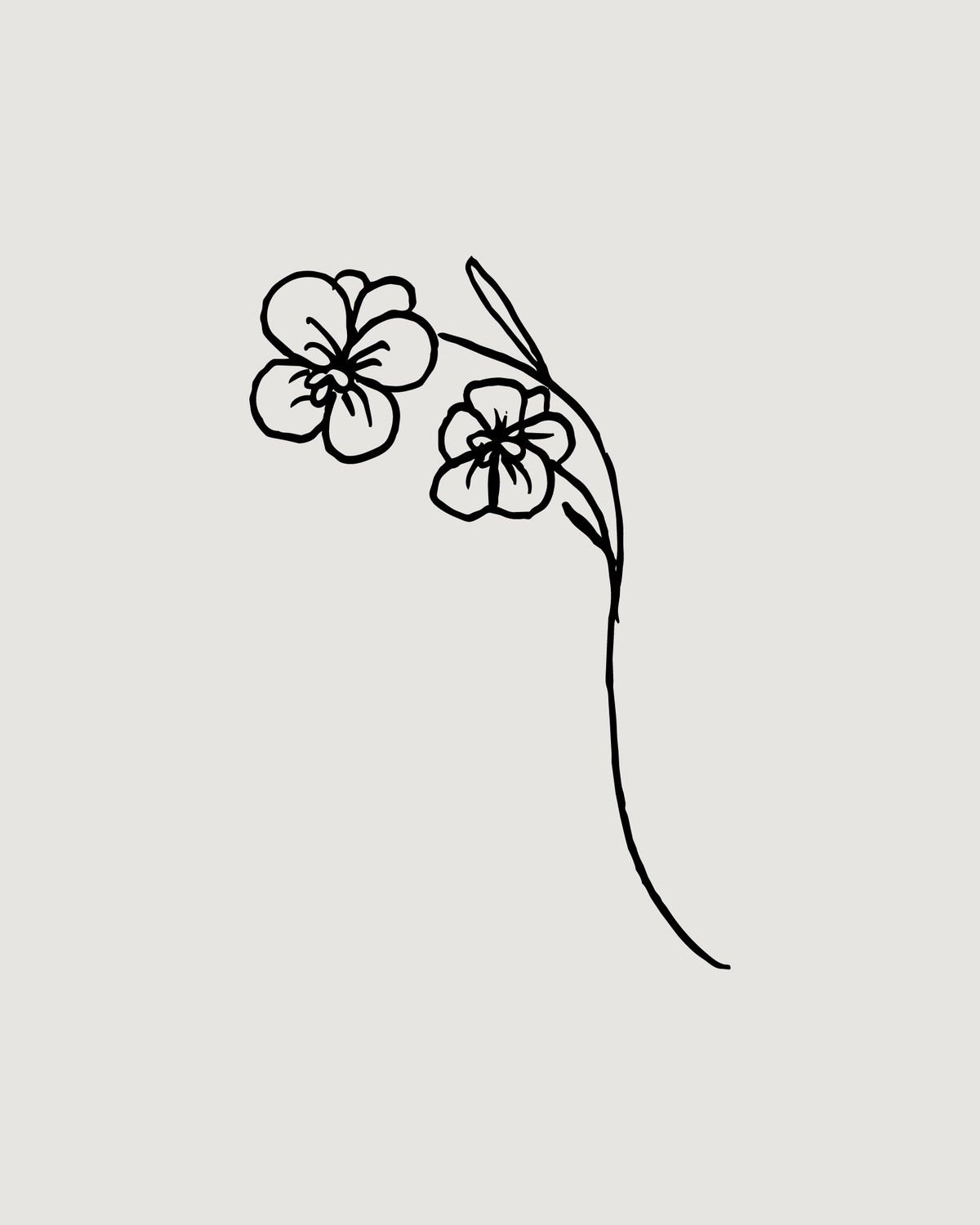 Birth Flower Addition | $150