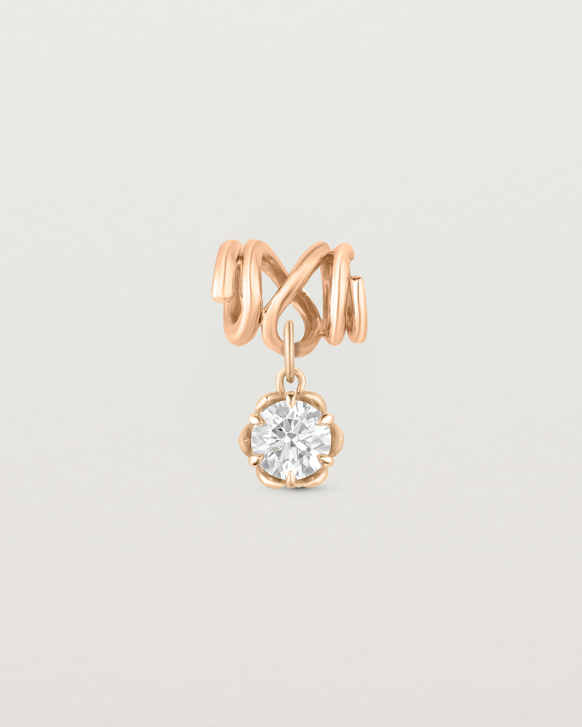 Fold x Eirene Charm | Round Laboratory Grown Diamond