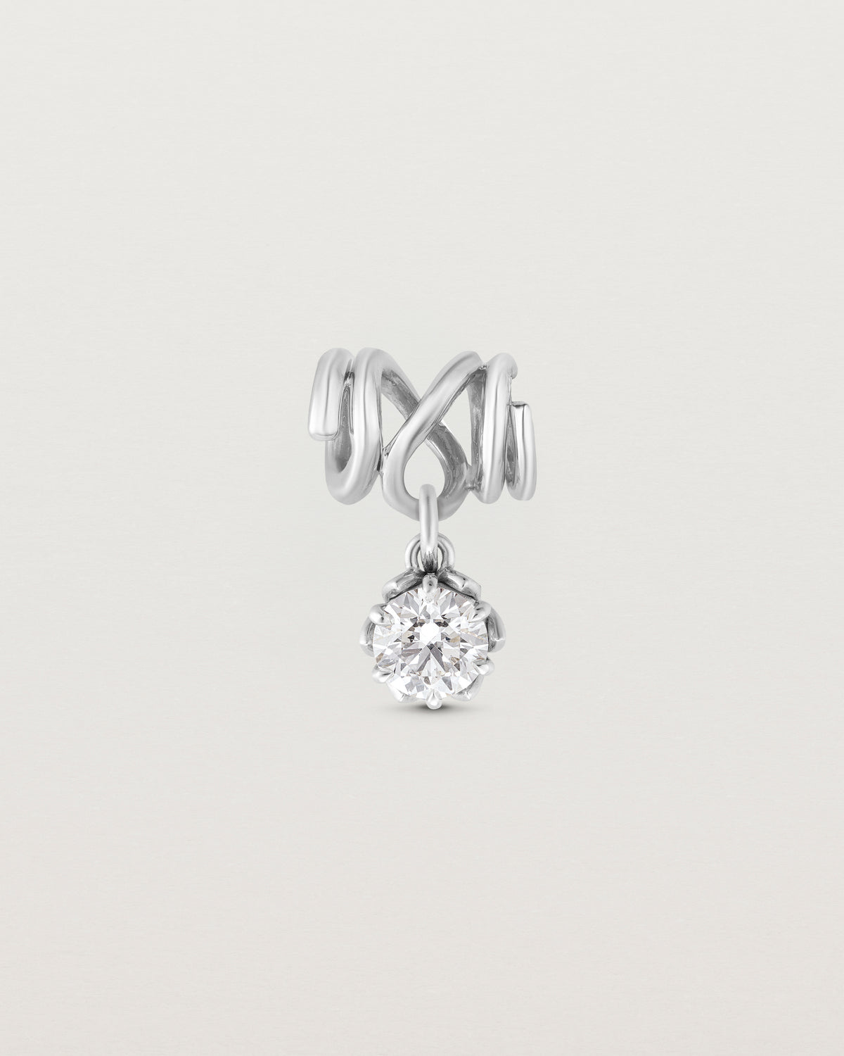Fold x Eirene Charm | Round Laboratory Grown Diamond