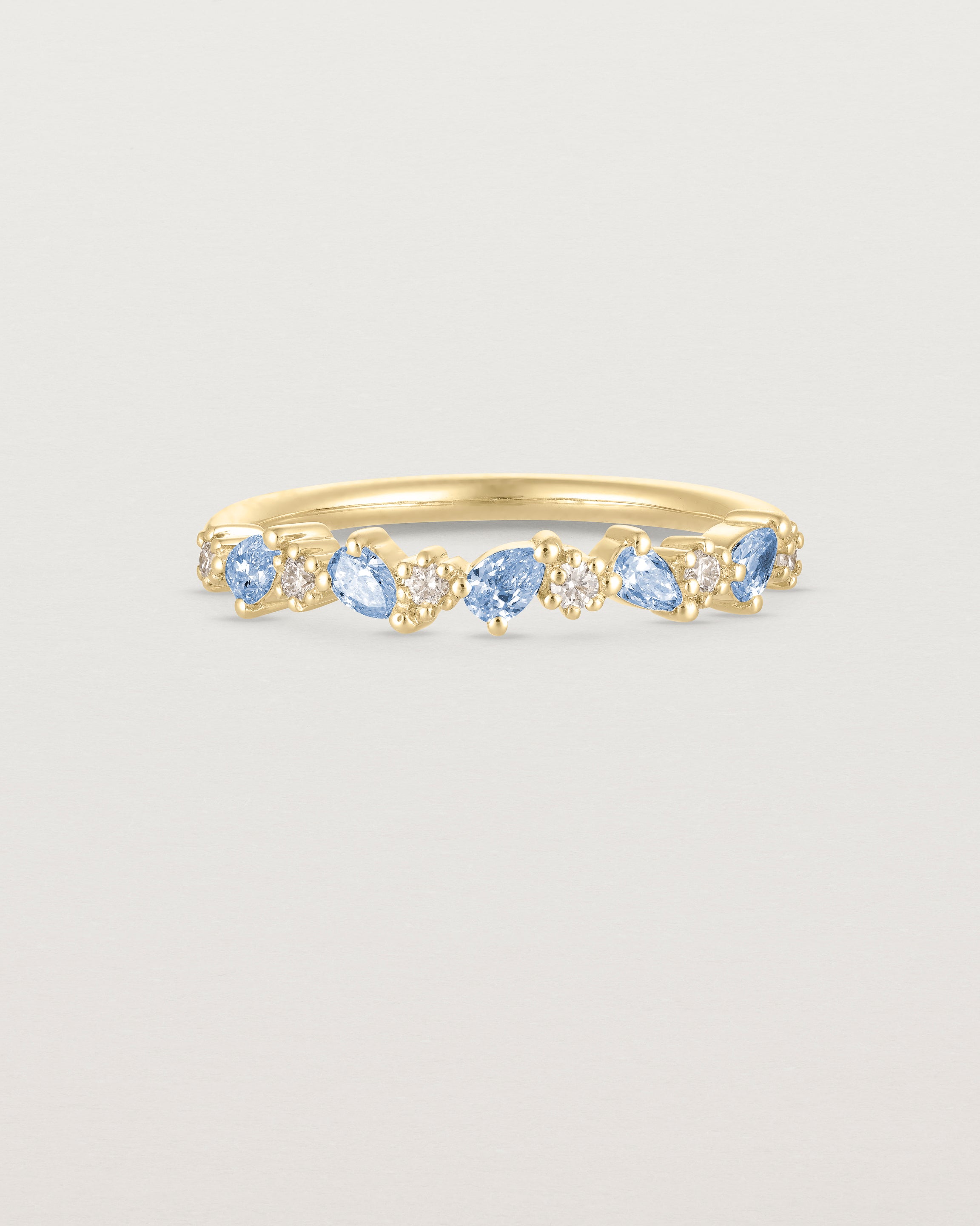Elora Ring | Ceylon Sapphires & Diamonds