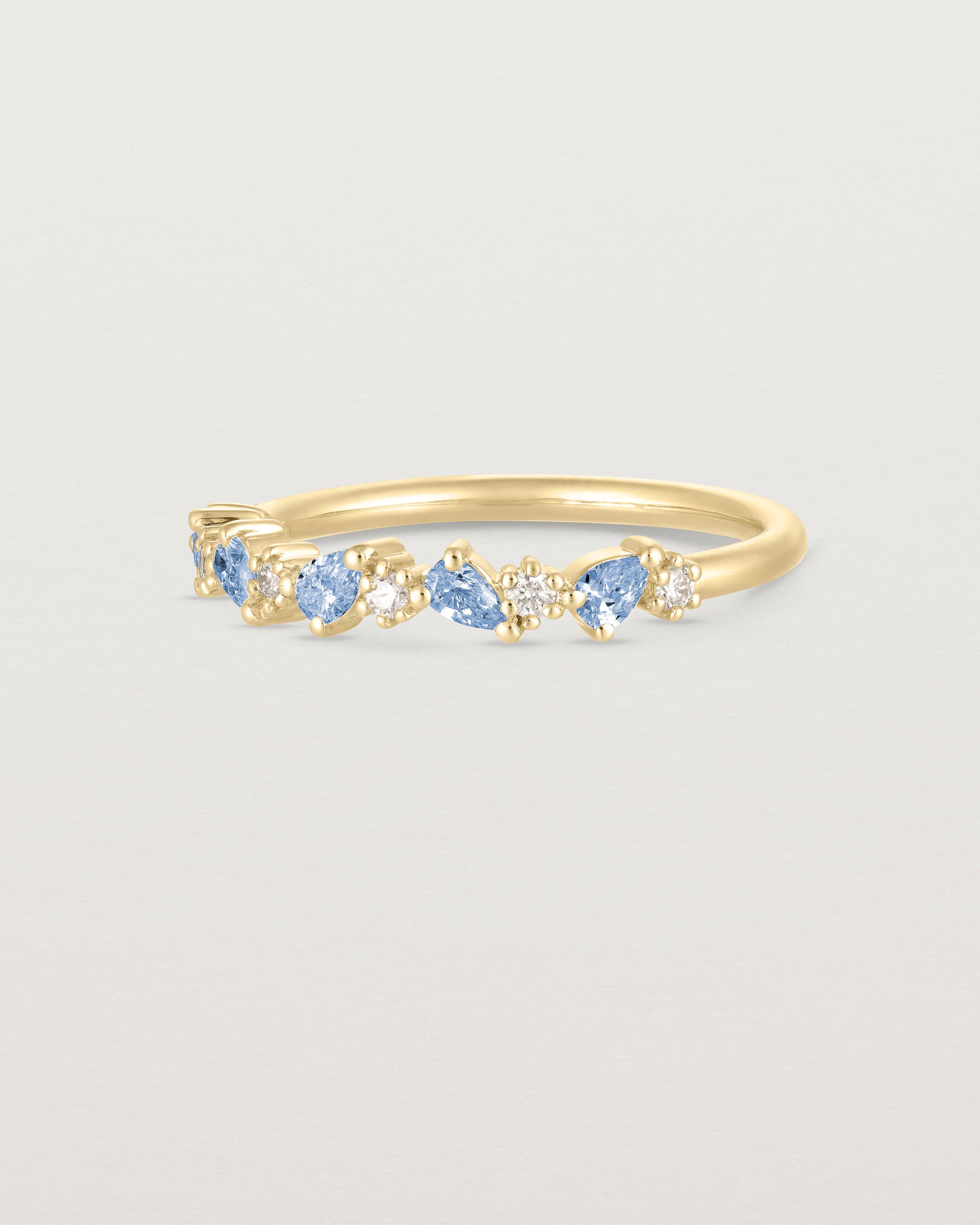 Elora Ring | Ceylon Sapphires & Diamonds