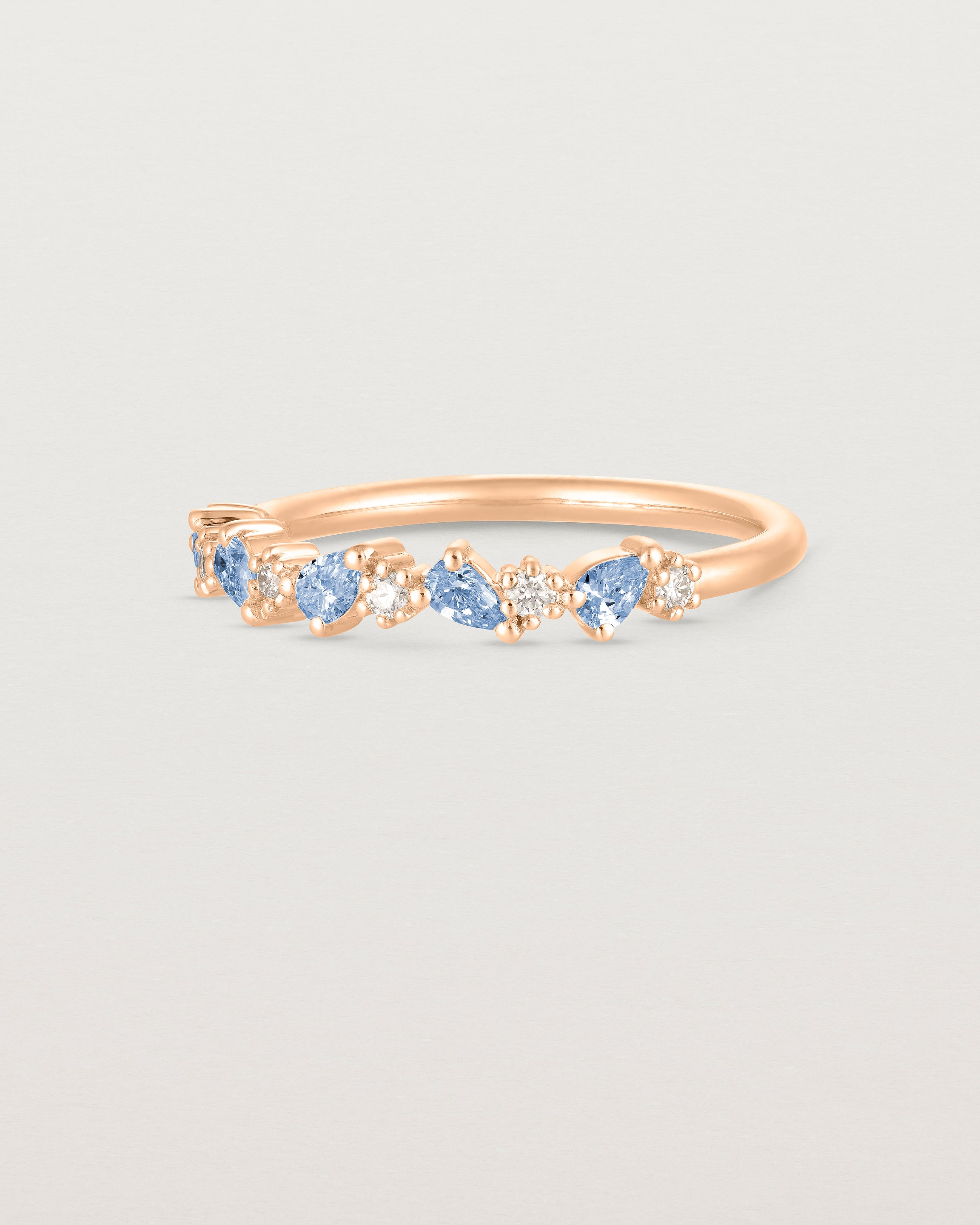 Elora Ring | Ceylon Sapphires & Diamonds