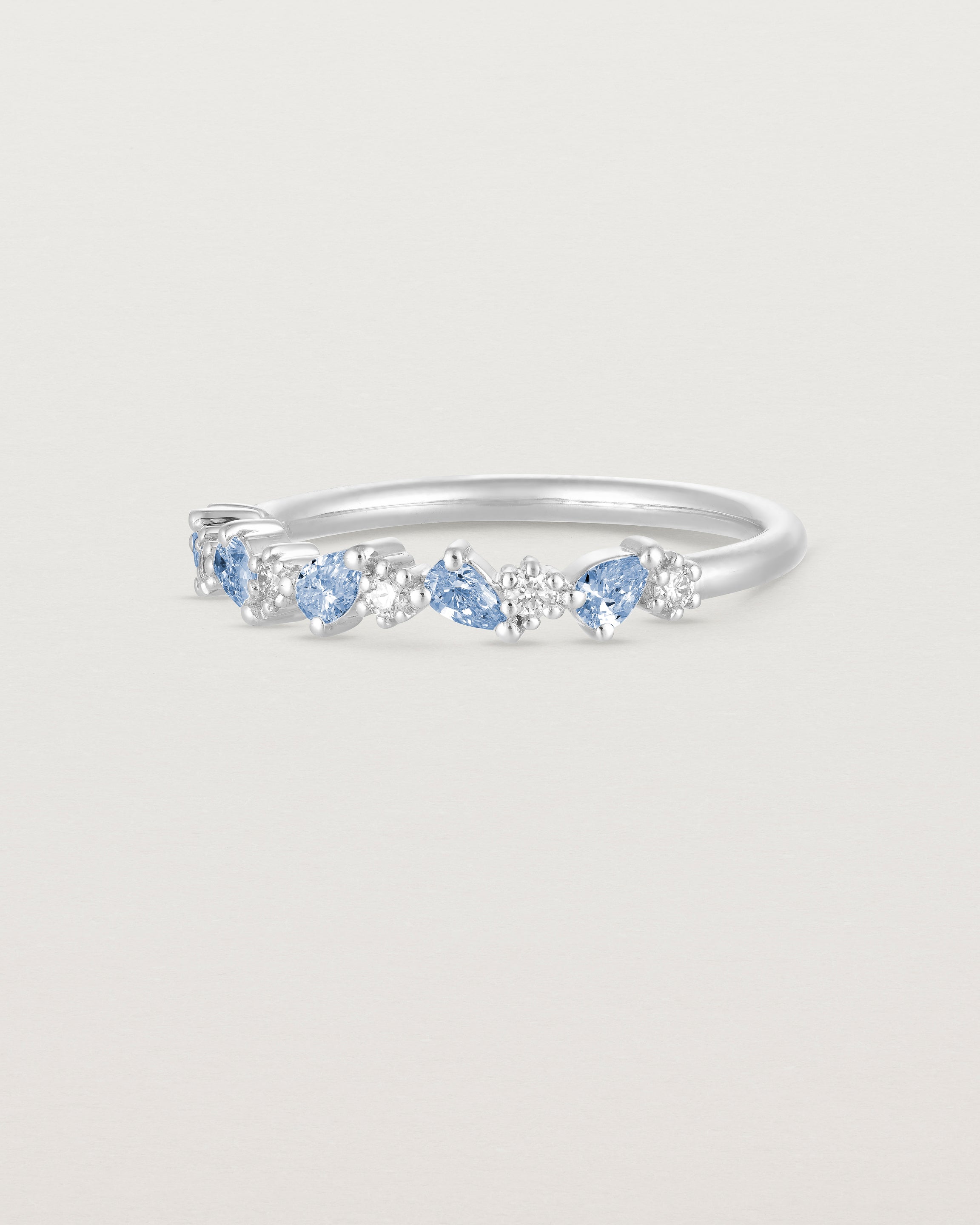 Elora Ring | Ceylon Sapphires & Diamonds