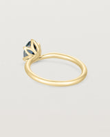 Eirene Solitaire | Oval Australian Sapphire