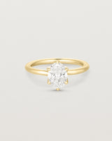 Eirene Solitaire Ring | Oval Laboratory Grown Diamond