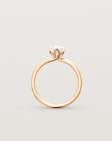 Eirene Solitaire Ring | Oval Laboratory Grown Diamond