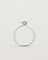 Eirene Solitaire Ring | Oval Laboratory Grown Diamond