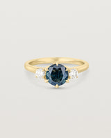 Eirene Trio | Round Australian Sapphire & Diamond