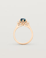 Eirene Trio | Round Australian Sapphire & Diamond