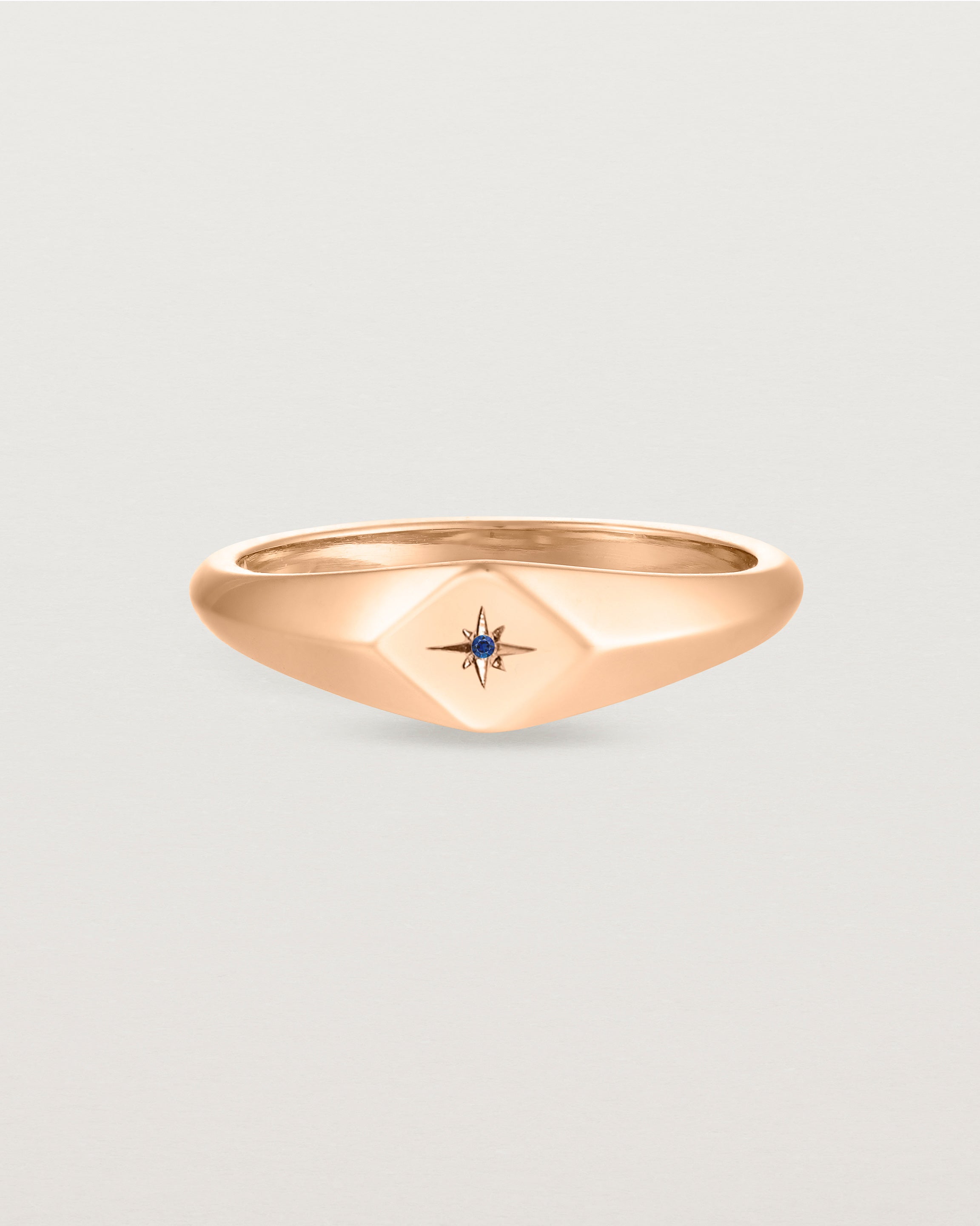 Nuna Signet Ring | Rose Gold | Natalie Marie Jewellery