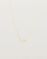 Front view of the Nuna Necklace | Rose Gold.