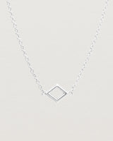 Close up view of the Nuna Necklace | Sterling Silver.