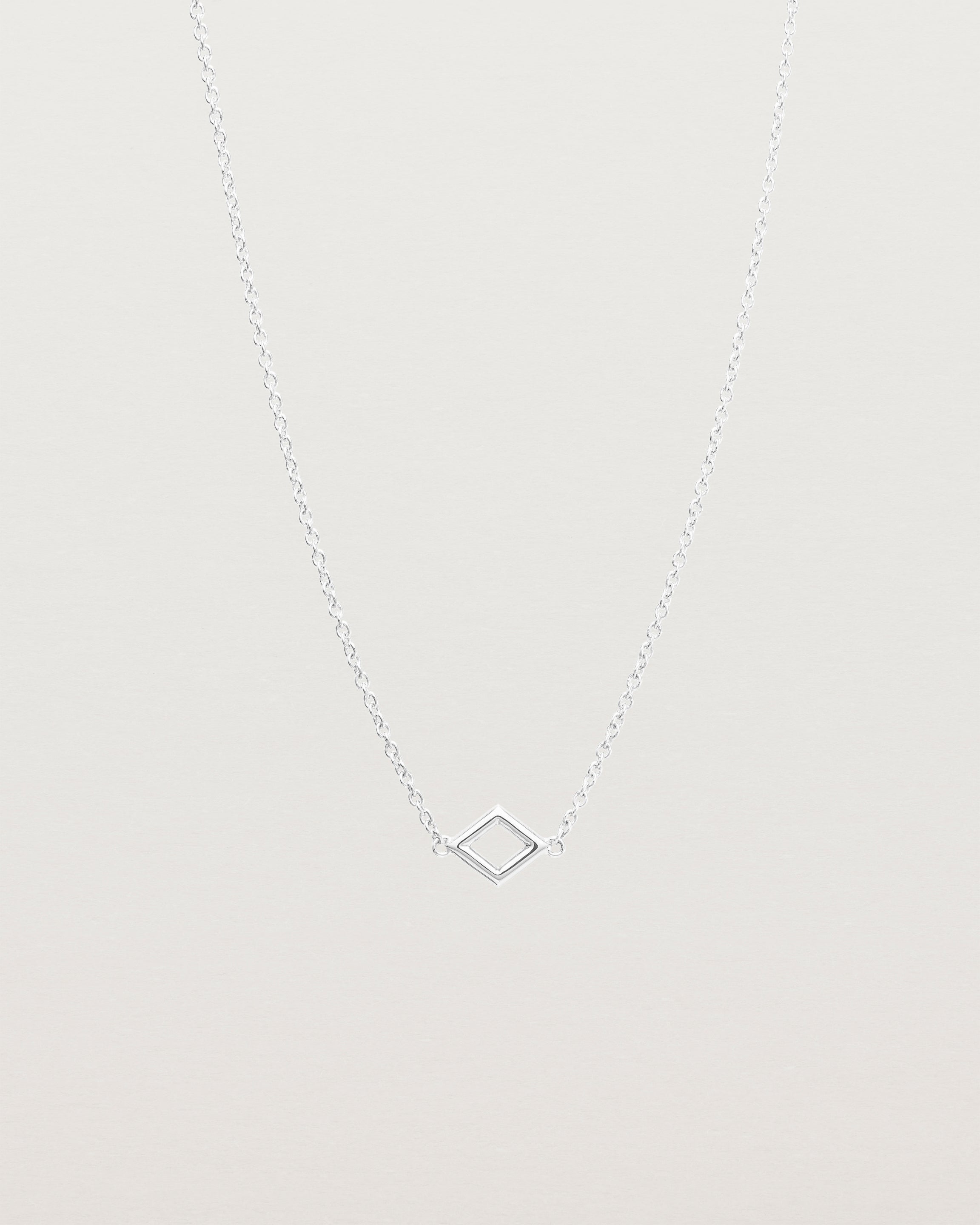 Full view of the Nuna Necklace | Sterling Silver.