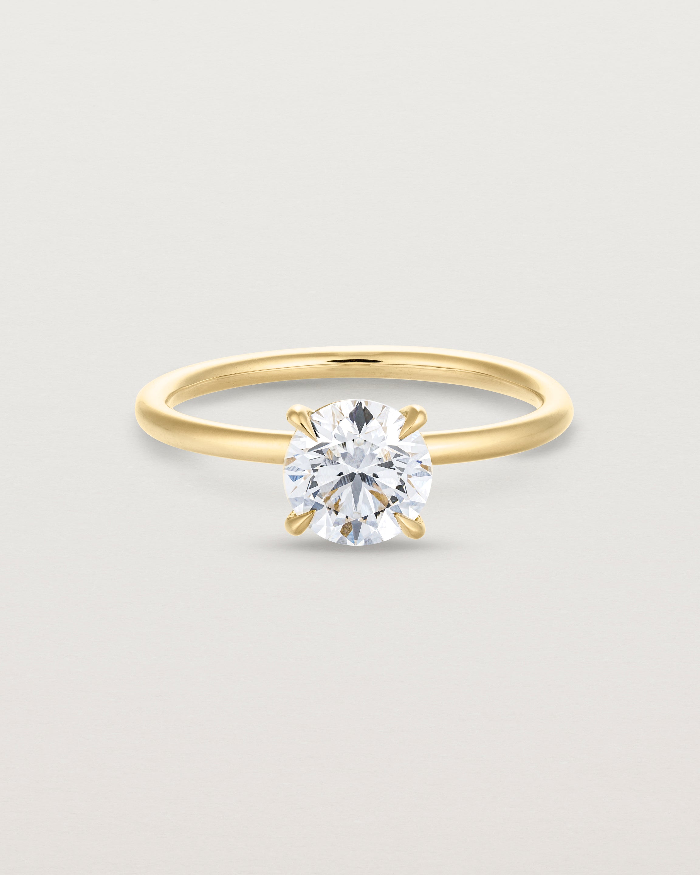 Front view of the No. 113 Signature Solitaire | Diamond.