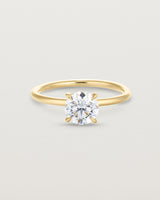 Front view of the No. 113 Signature Solitaire | Diamond.