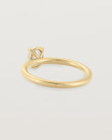 Back view of the No.111 | Signature Solitaire | Diamond.Front view of the No.111 | Signature Solitaire | Diamond.