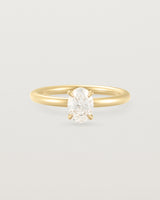 Front view of the No.111 | Signature Solitaire |  Diamond.