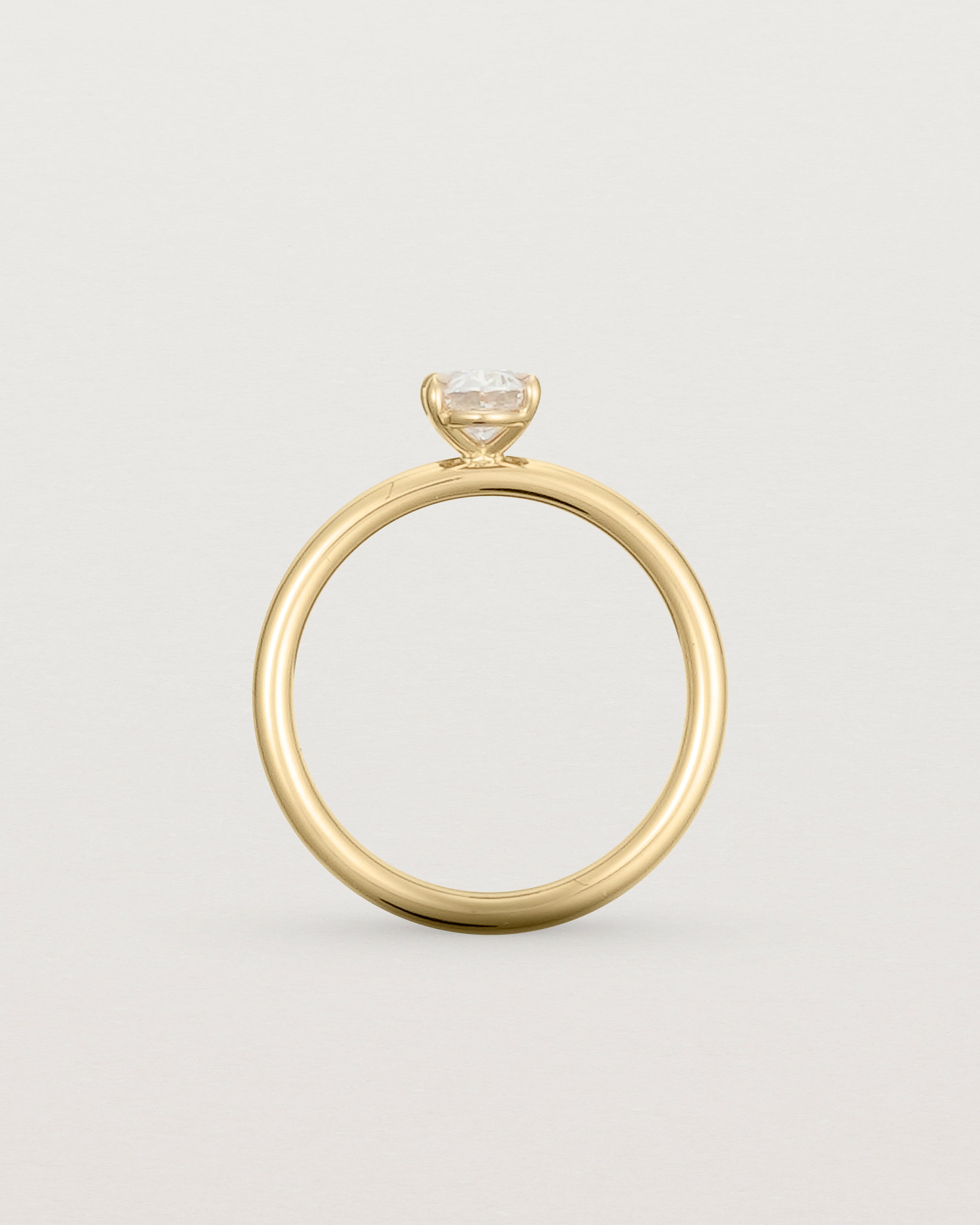 Standing view of the No.111 | Signature Solitaire | Diamond.