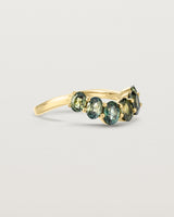 Side view of the Emilie Wrap Ring | Sapphires.