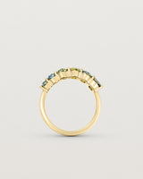 Standing view of the Emilie Wrap Ring | Sapphires.