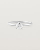 Front view of the No.108 | Signature Solitaire | Diamond