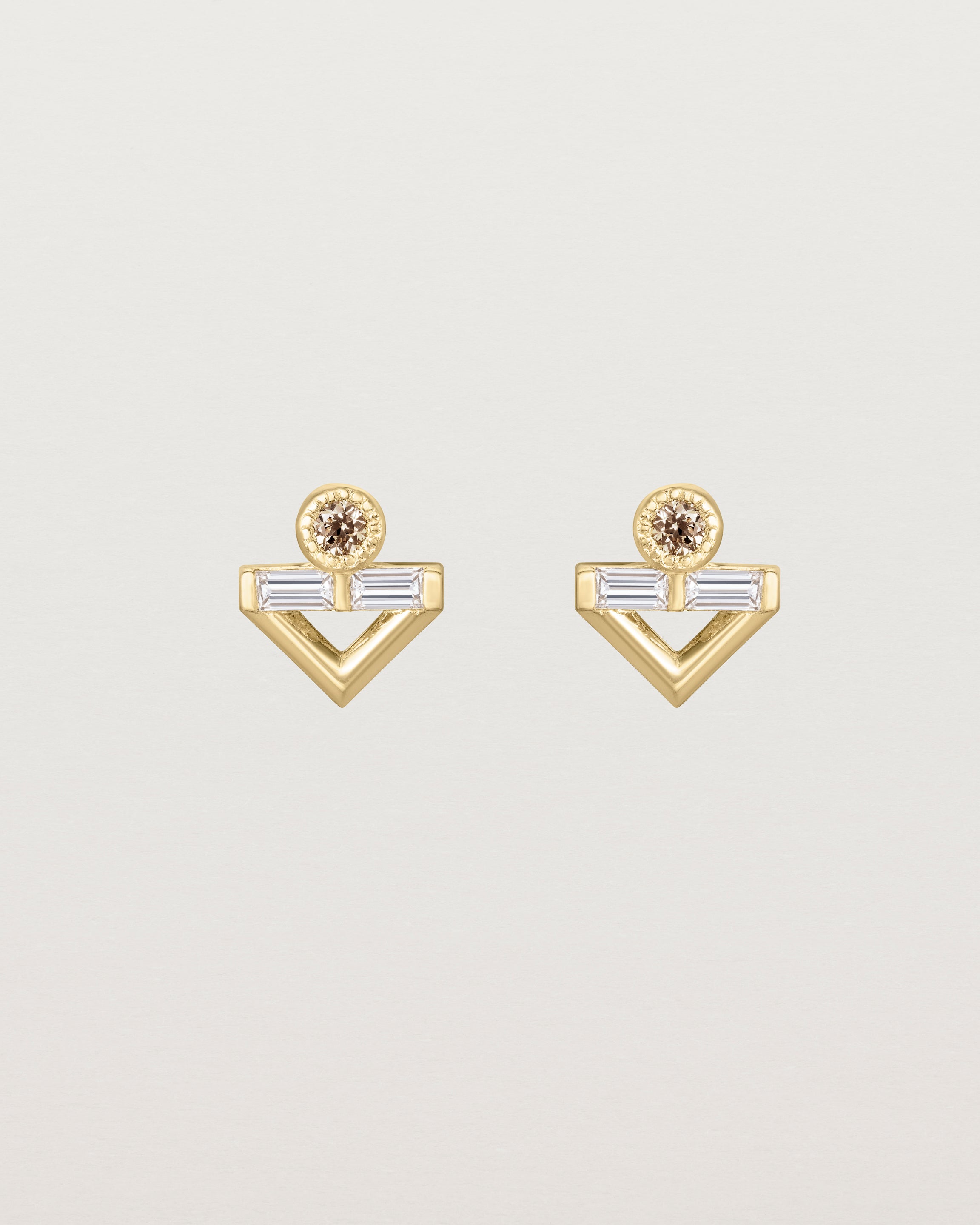Daphnie Studs | Argyle Diamonds