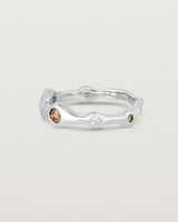 Organic Ring | Champagne & White Diamonds