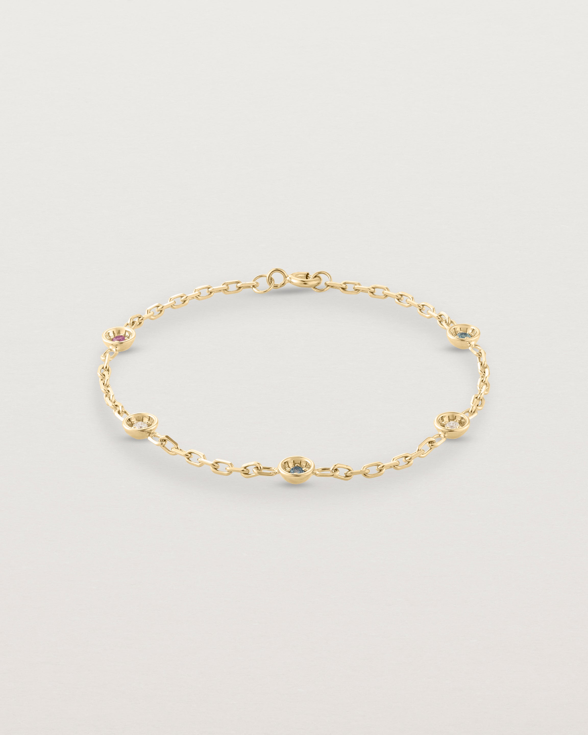 Patera Charm Bracelet | Birthstone