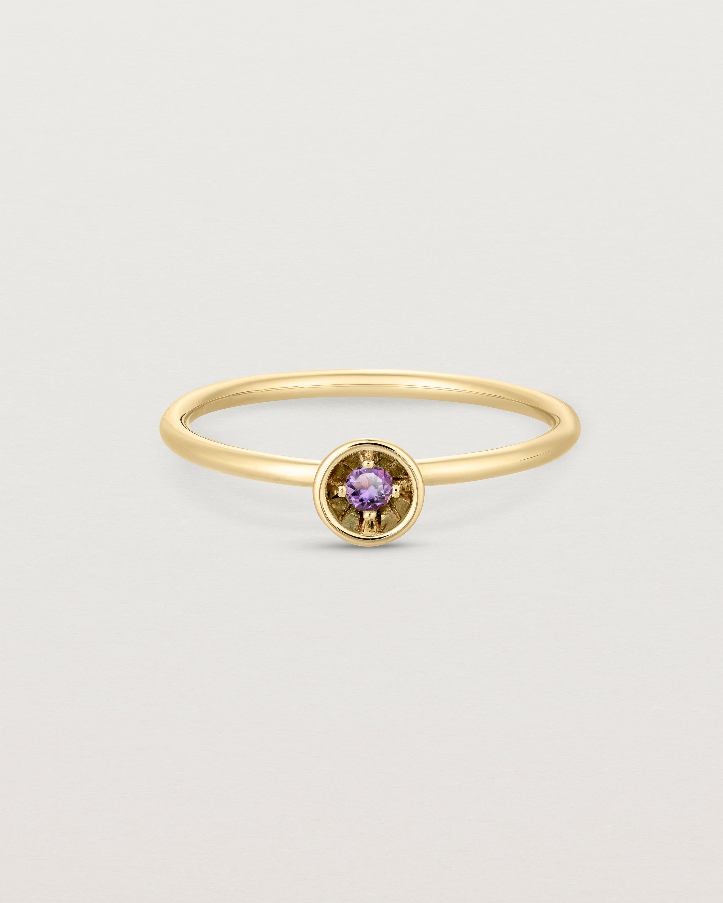 Patera Stacking Ring | Birthstone