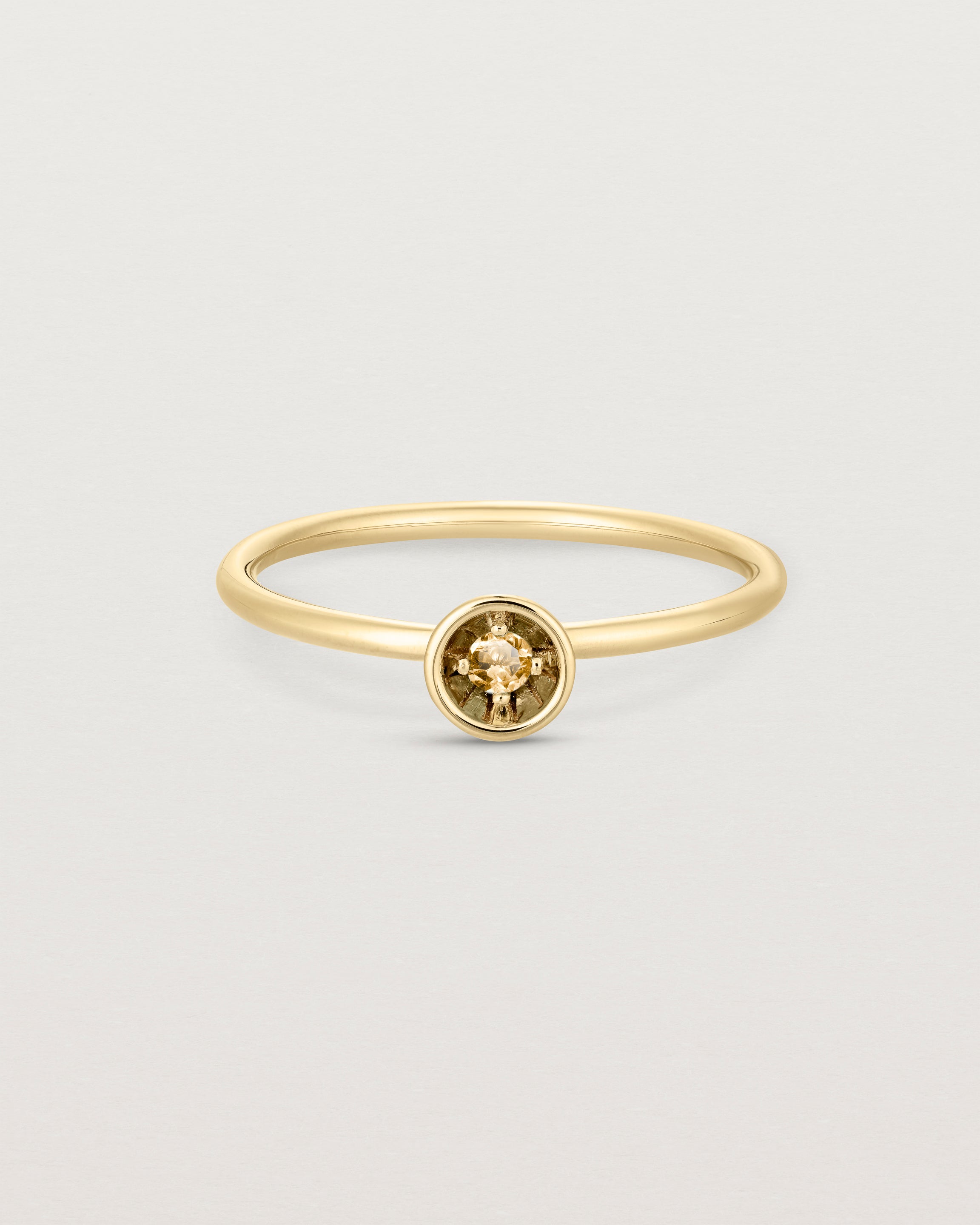 Patera Stacking Ring | Birthstone