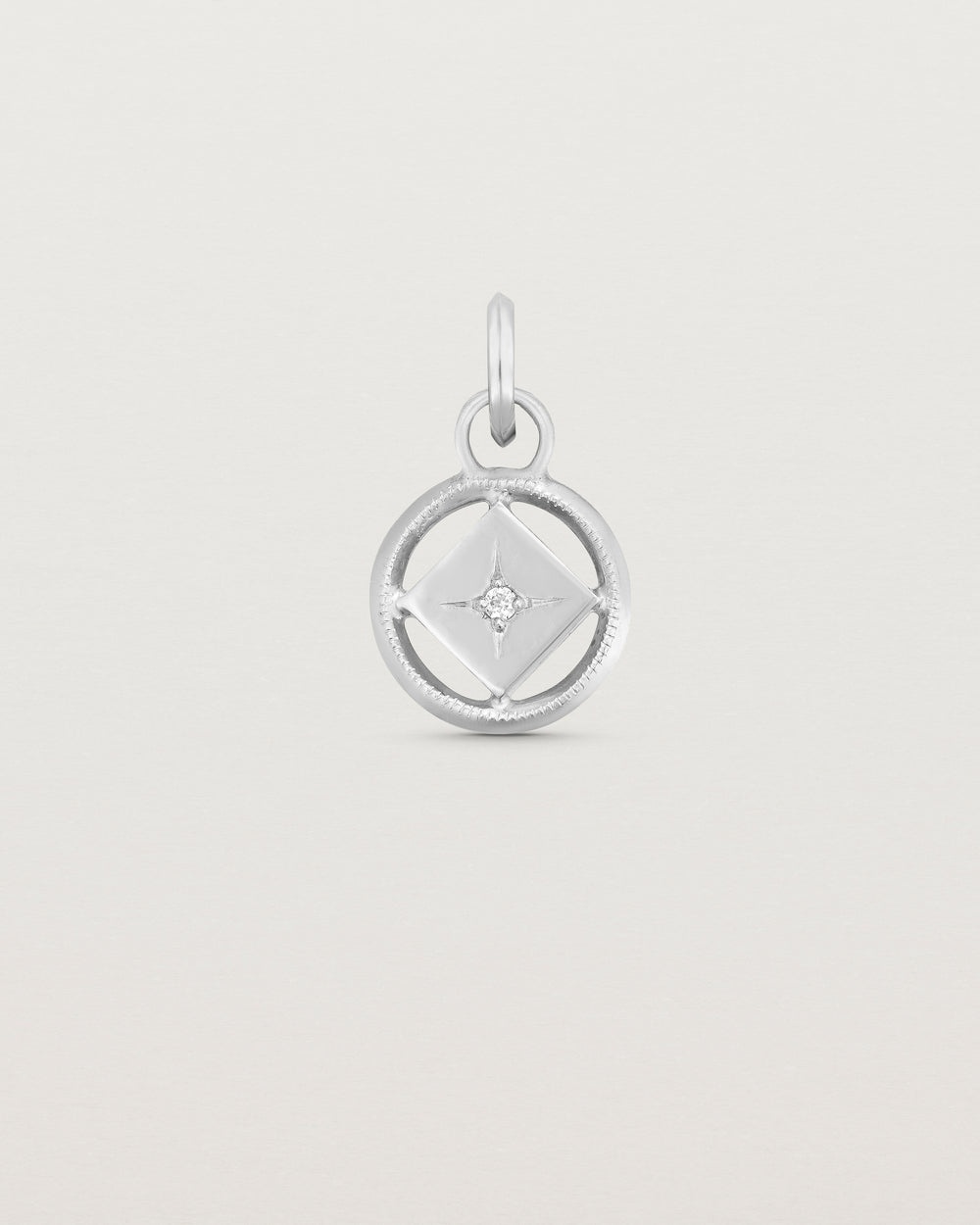 Birthstone Charms | White Gold Variants