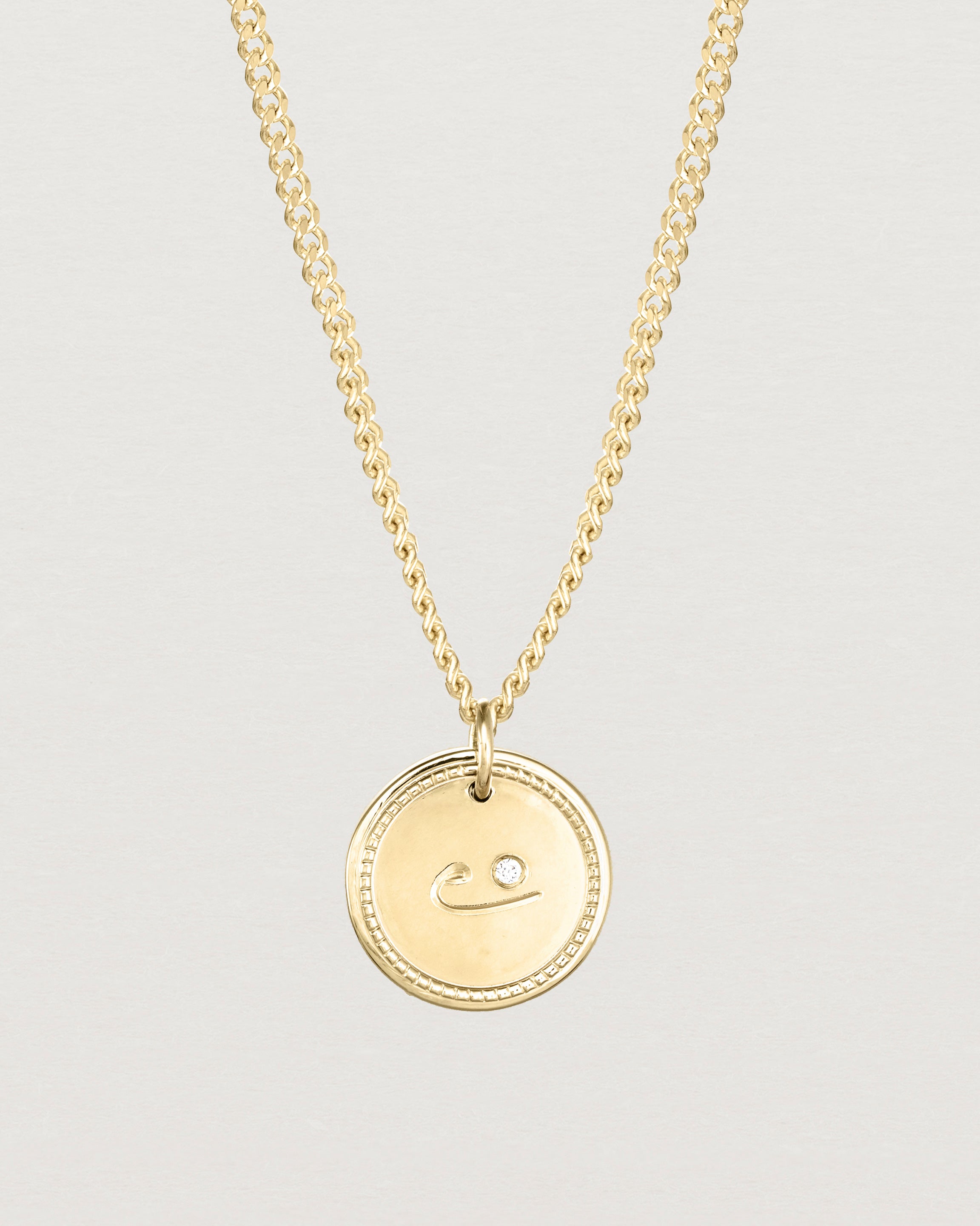 Precious Initial Necklace | Birthstone